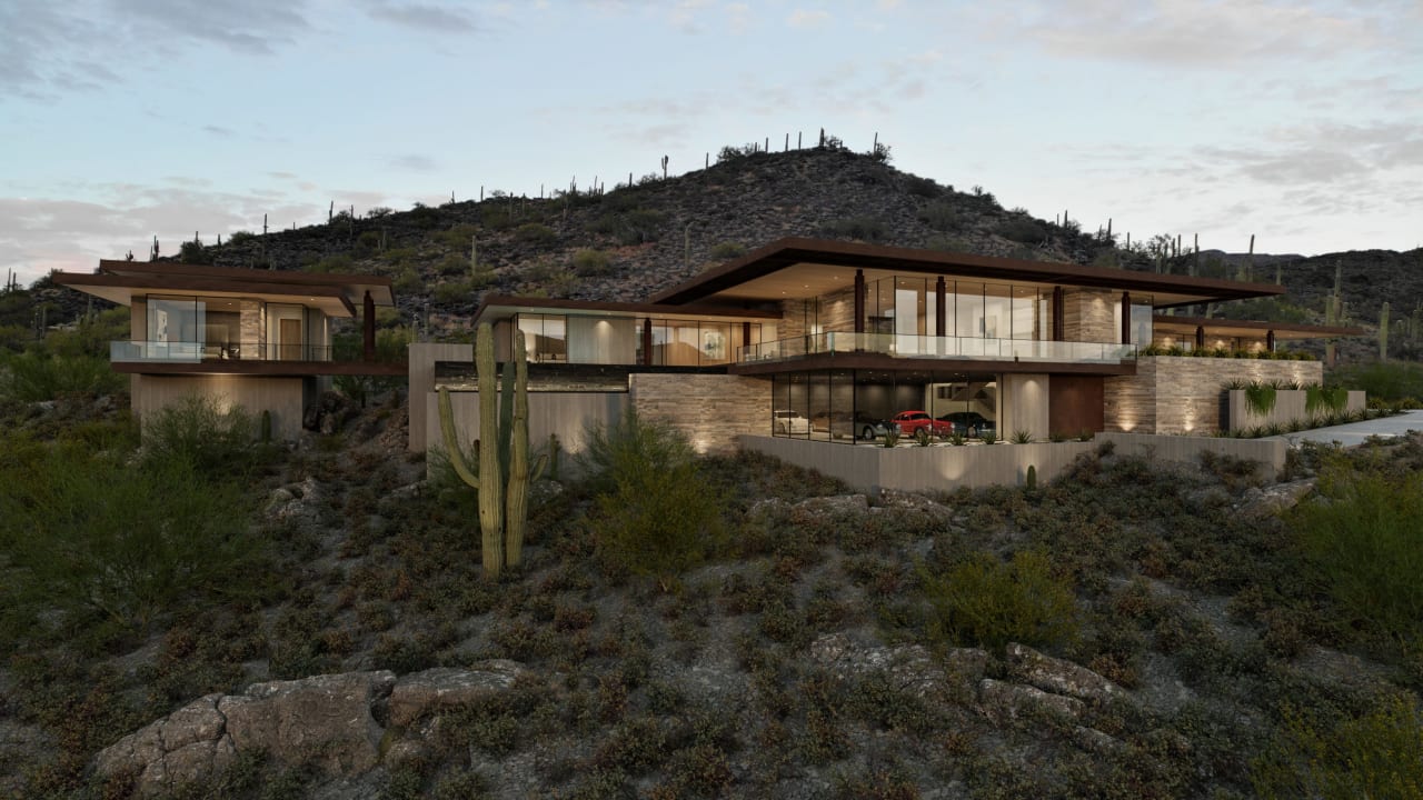 Luxury modern home in Cave Creek, Arizona