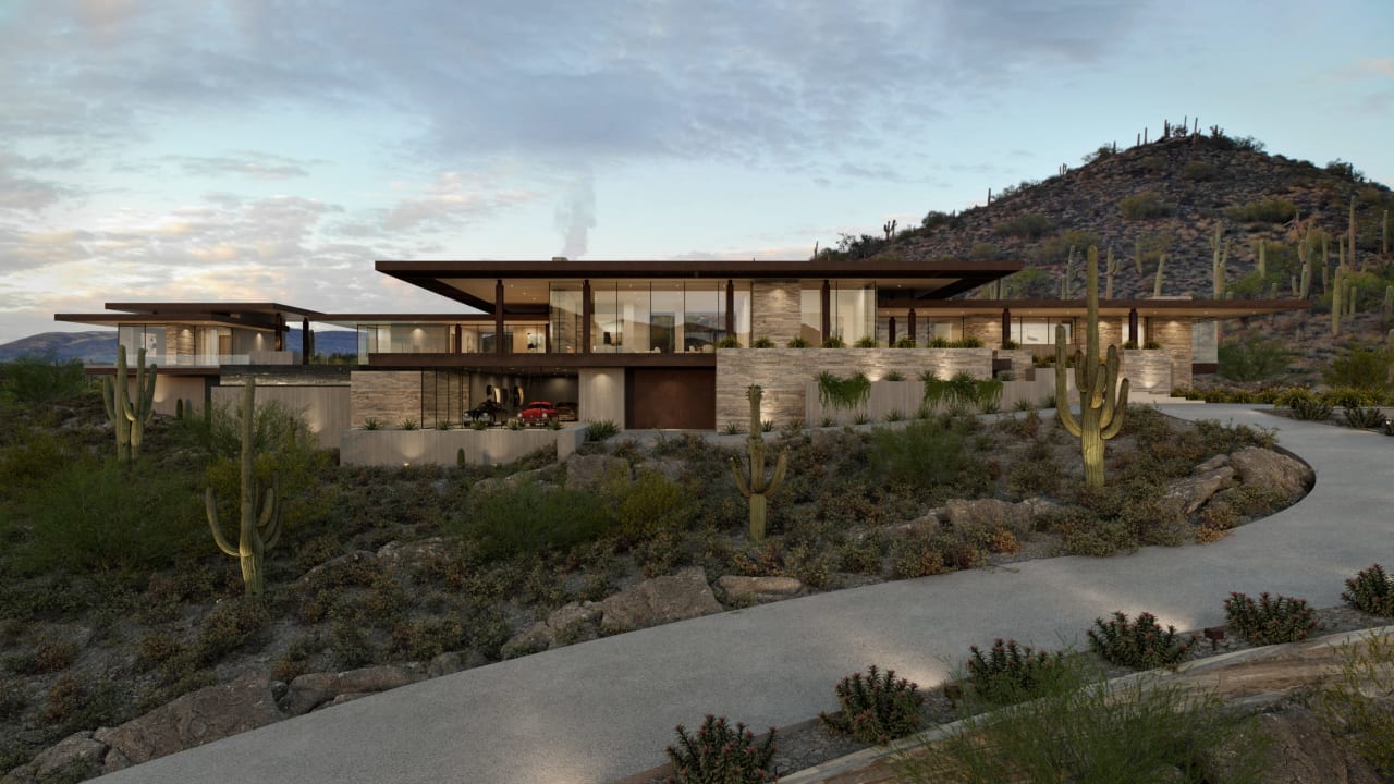 Six Shooter Modern Estate in Cave Creek