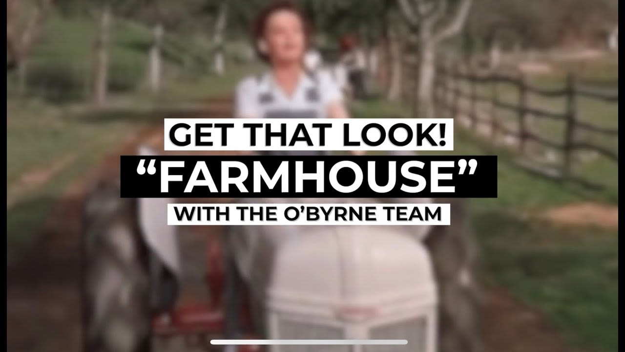 Get That Look: Farmhouse