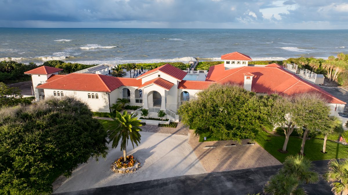 Grand Harbor Vero Beach 750 acres Indian River Lagoon aerial view gated community — conservation protected low-density waterfront barrier island Florida luxury real estate