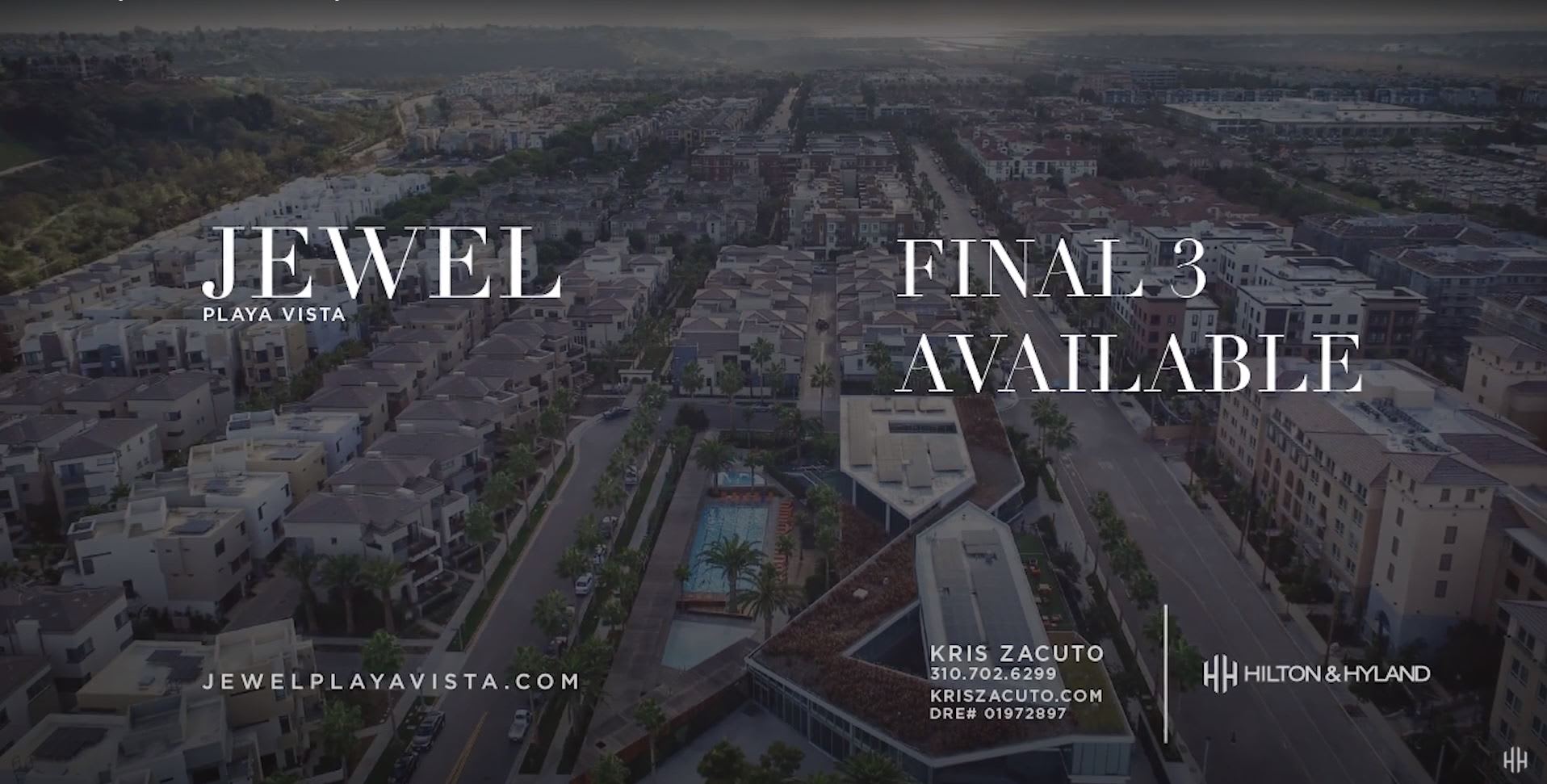 JEWEL Playa Vista | Final 3 Luxury Residences Availbale Now