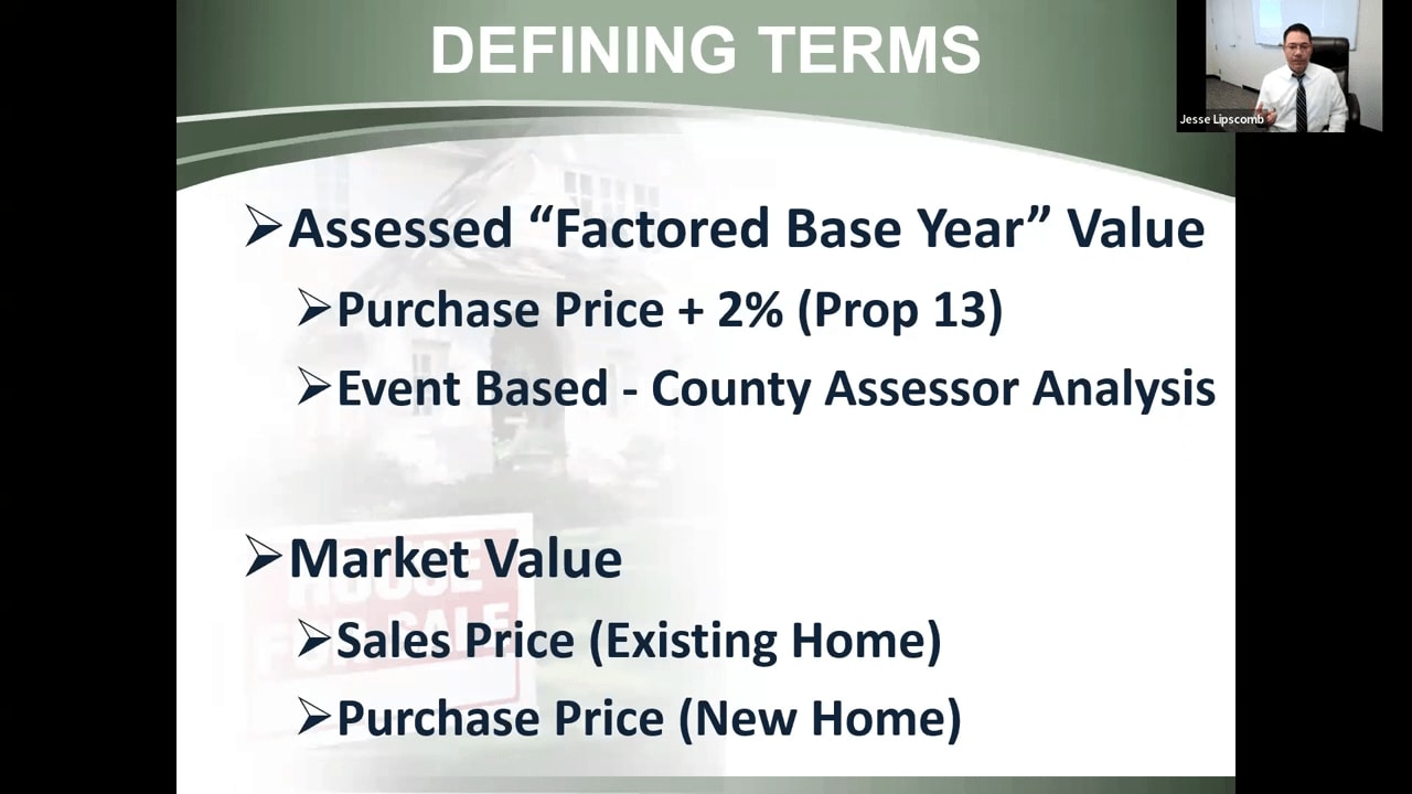 Updated California Real Estate Tax Laws with Jesse L.