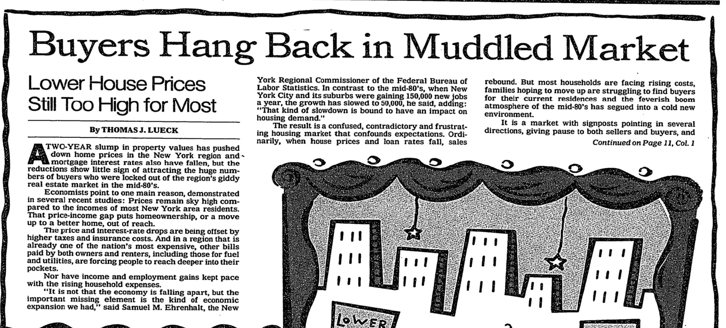 January 28, 1990 - properties prices were high back then
