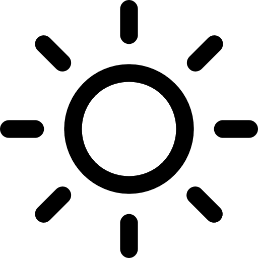 Sun icon