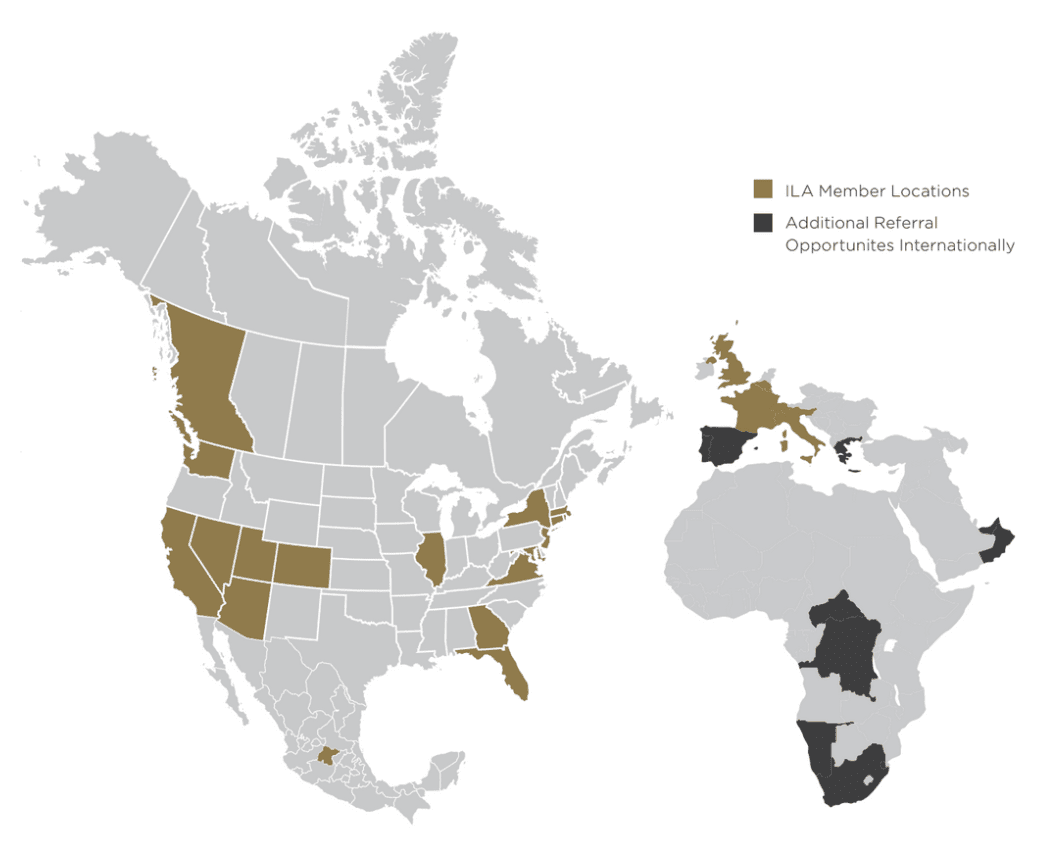 map where members are