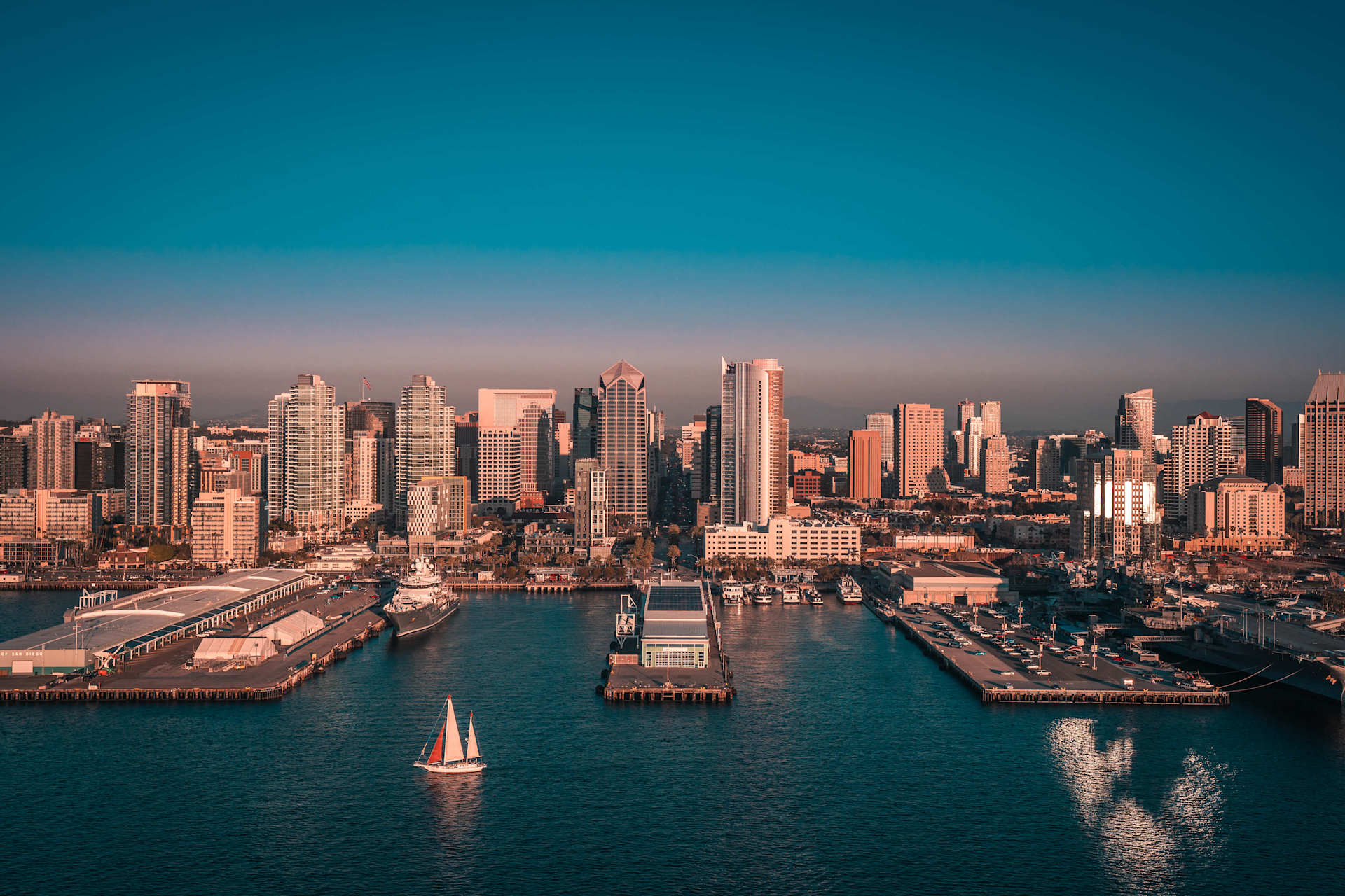 Beautiful view of Luxury High-Rise Properties