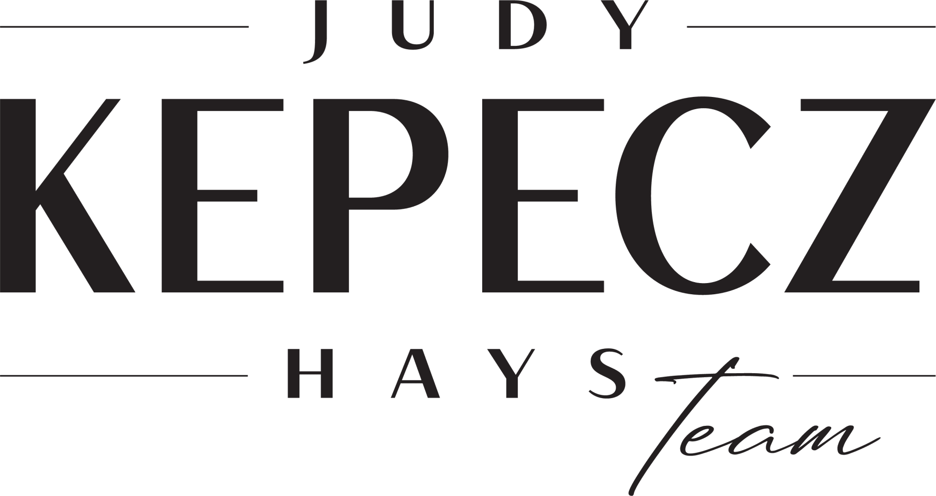 Judy Kepecz-Hays Team Dark Logo