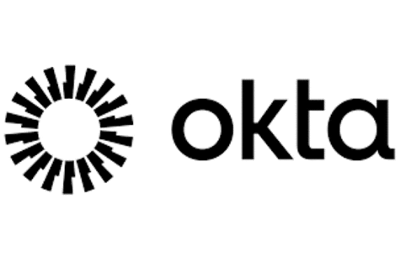 The Okta logo, an identity and access management service. 