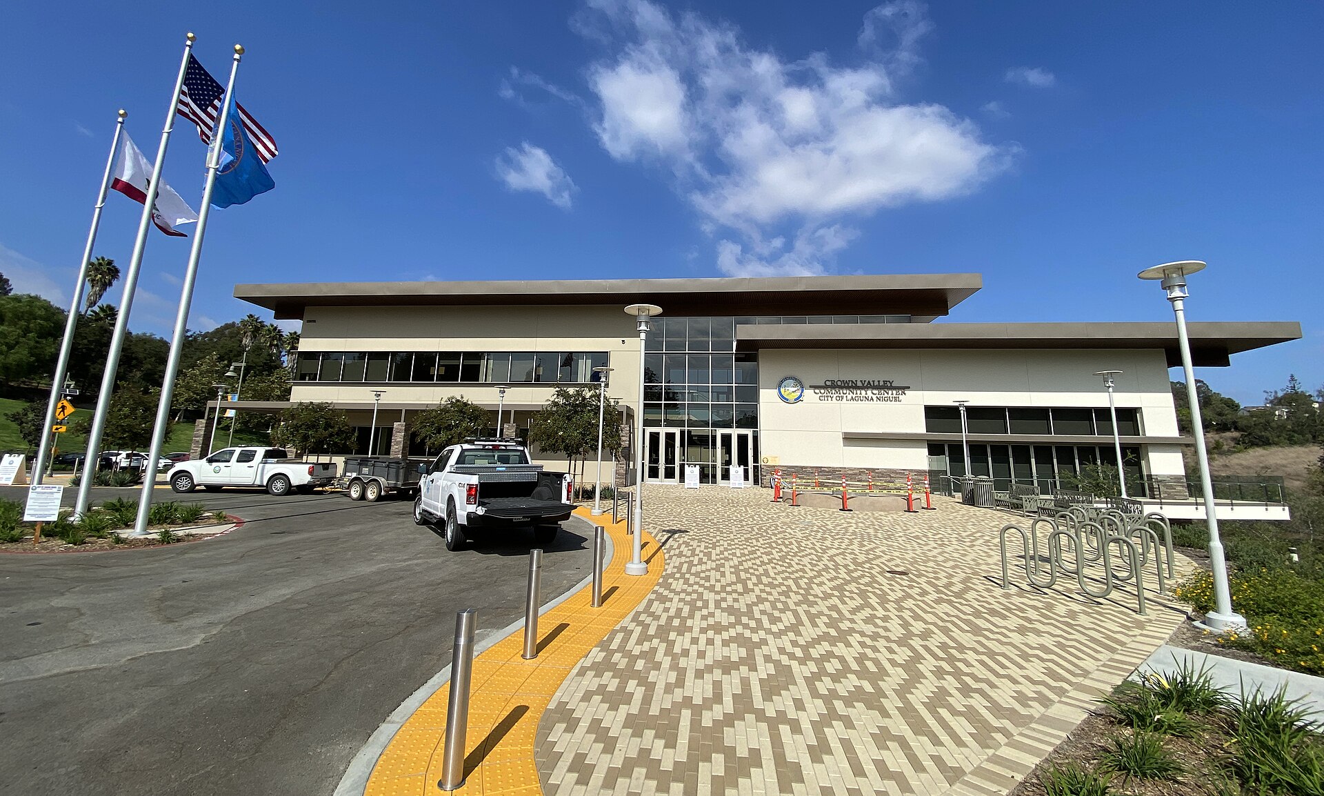 Crown Valley Community Center exterior in Laguna Niguel