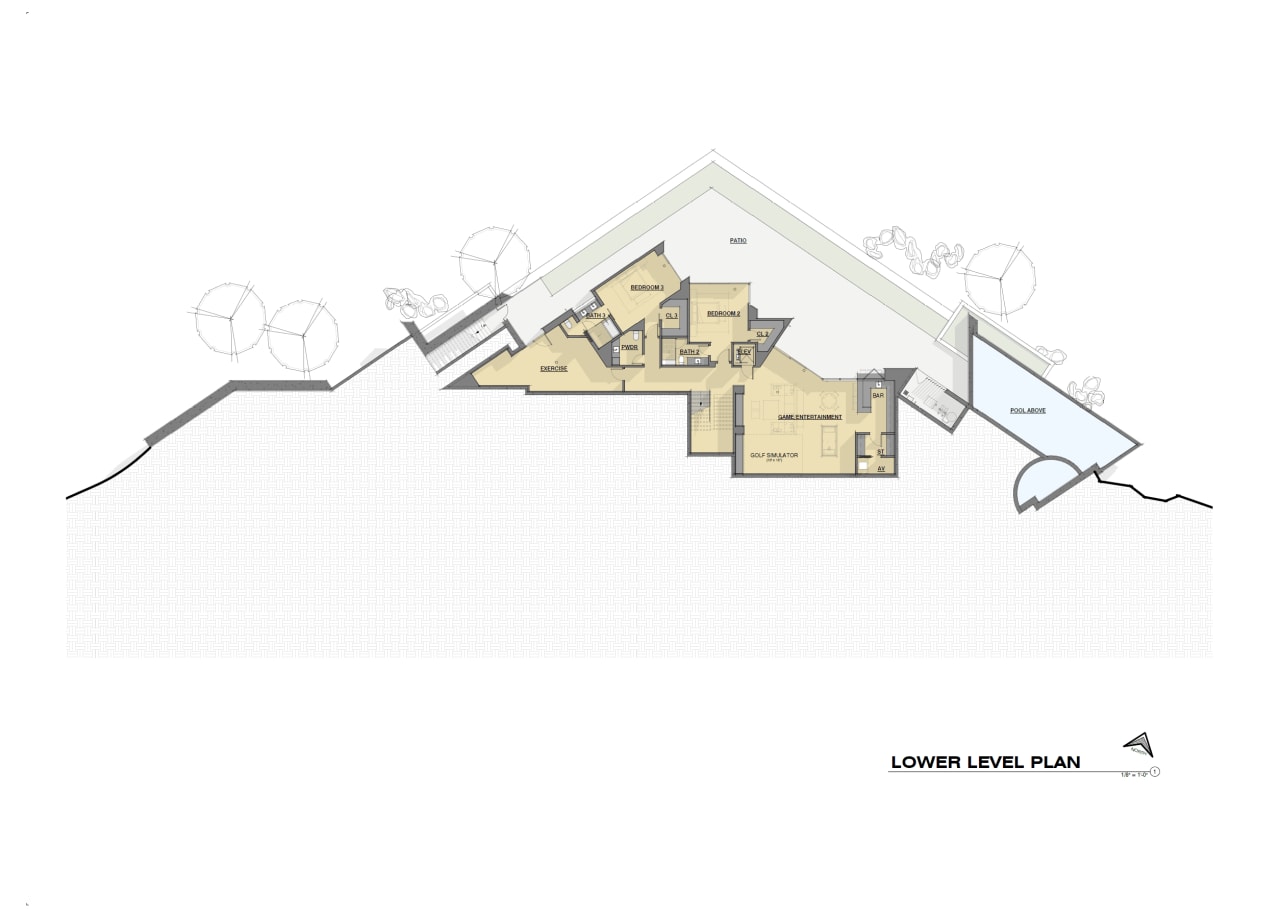 Jade Crown Canyon Lower Level Floorplan