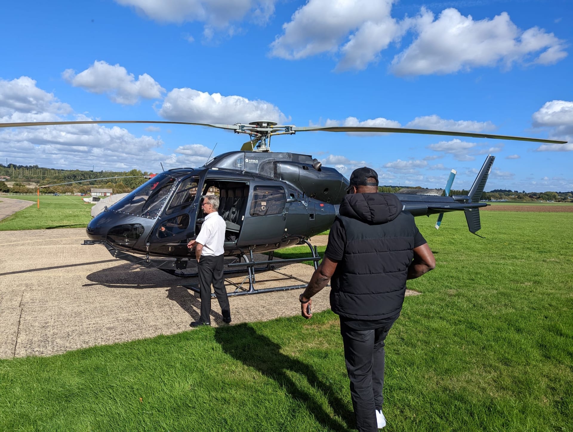 Helicopter tour