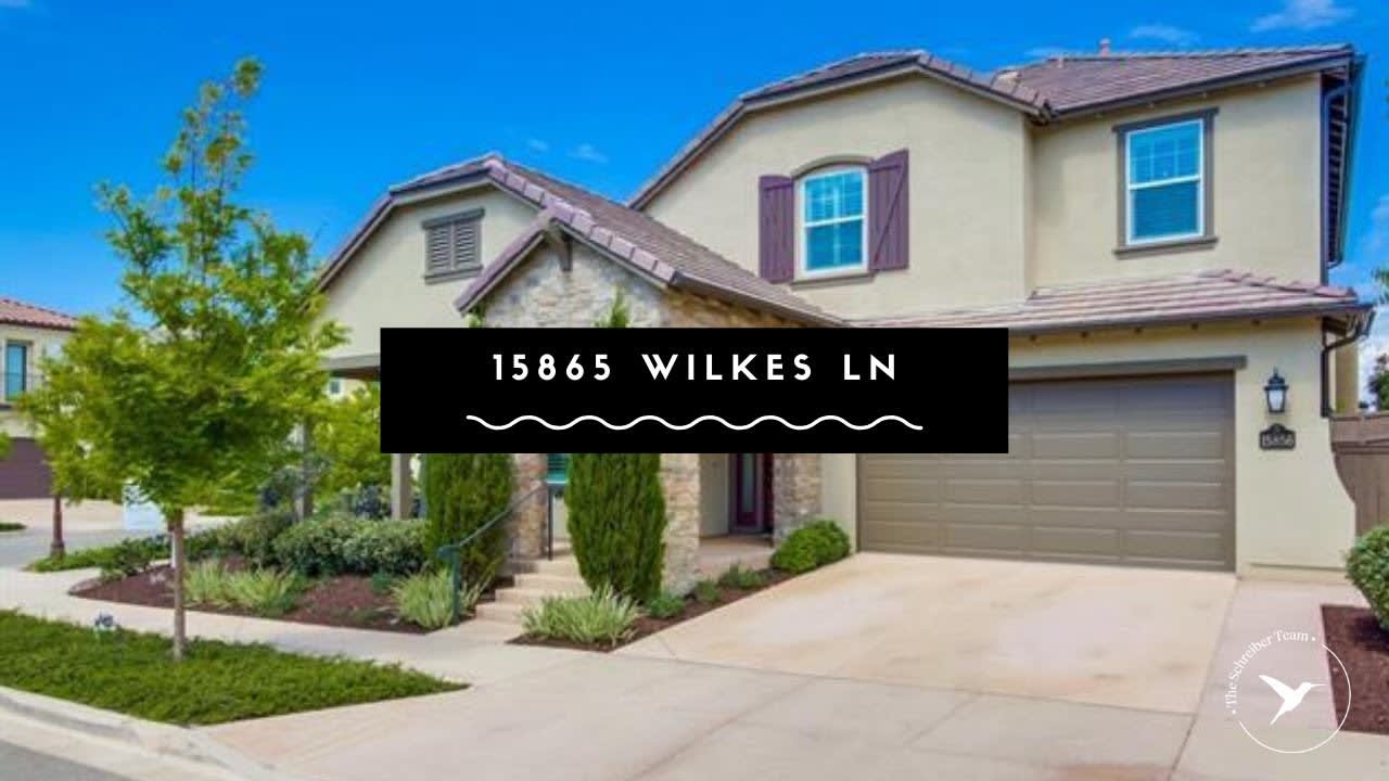 San Diego Real Estate: 15856 Wilkes Lane, San Diego