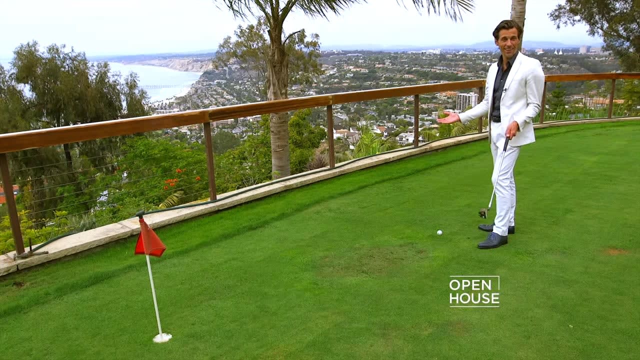 A Hilltop Estate with its Own Putting Green