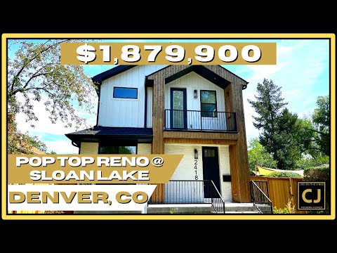 Denver CO Pop-top | 5 bed, 5 bath, 3247 sqft | Custom Remodel