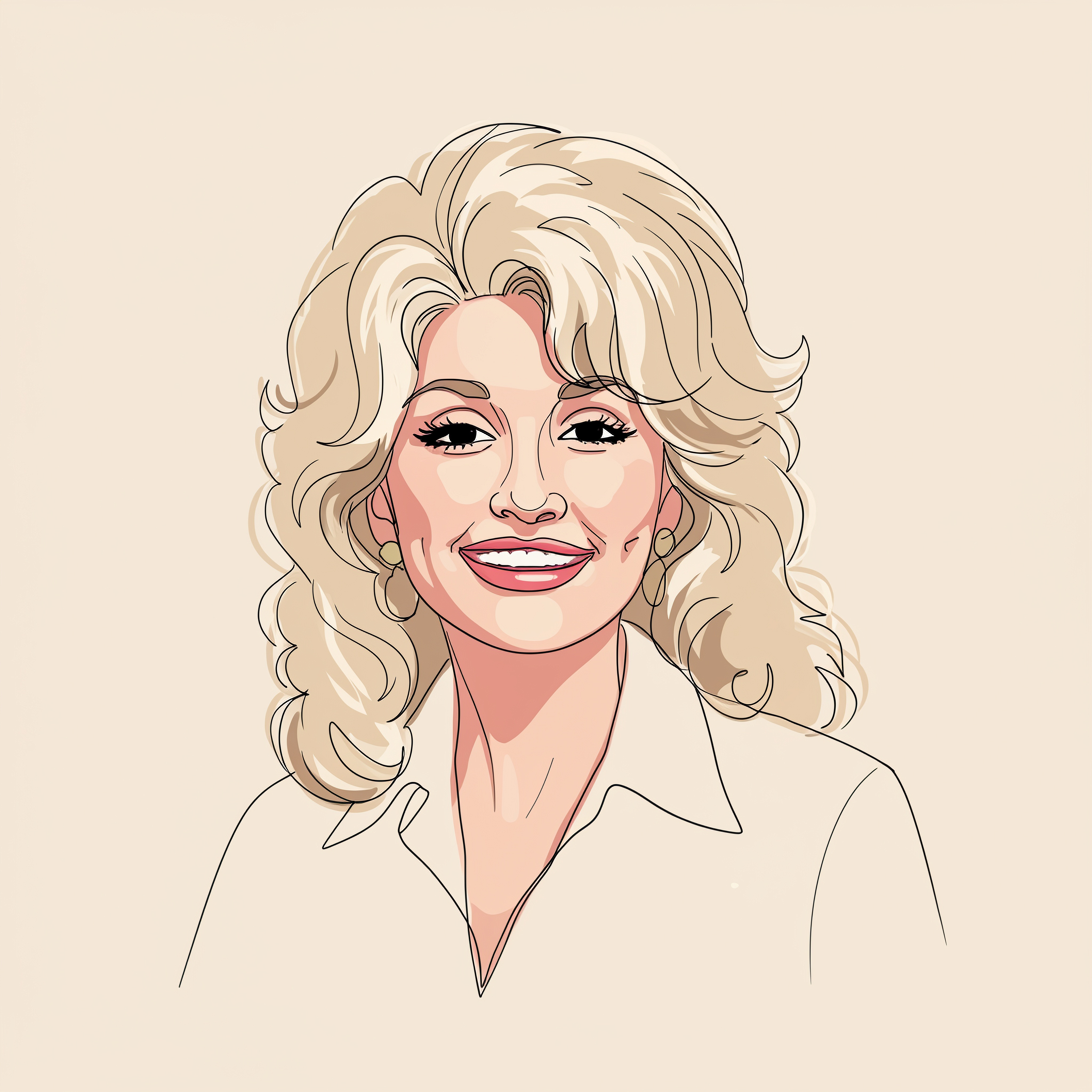 Dolly Parton portrait