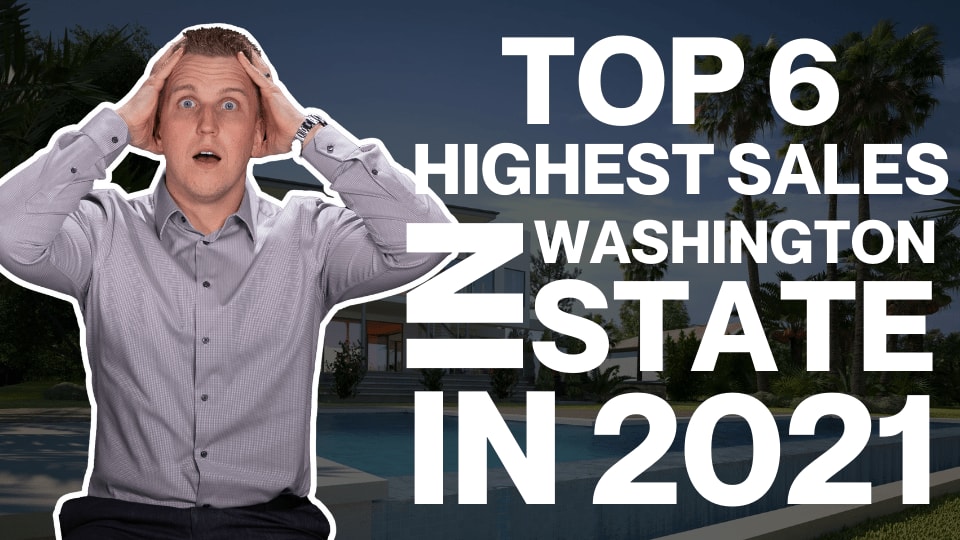 Top 6 Highest Sales in WA State in 2021