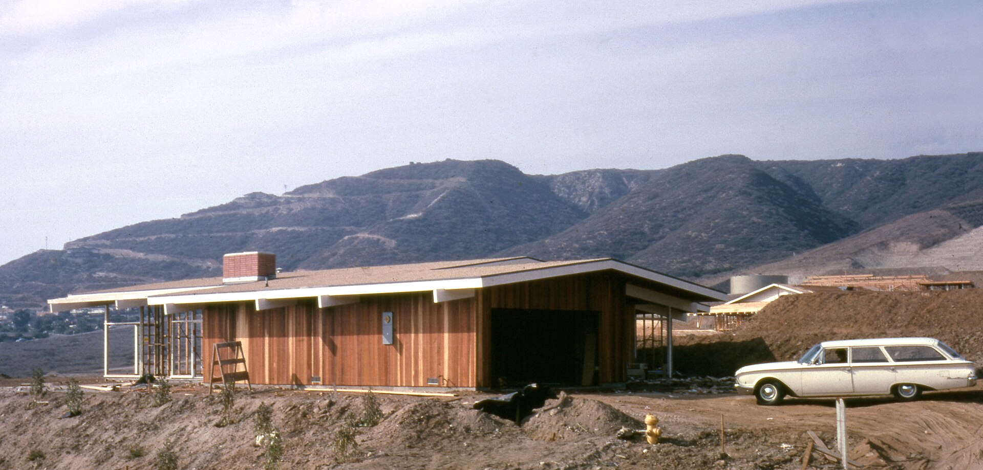 Terrace model home in Laguna Niguel photographed in 1961