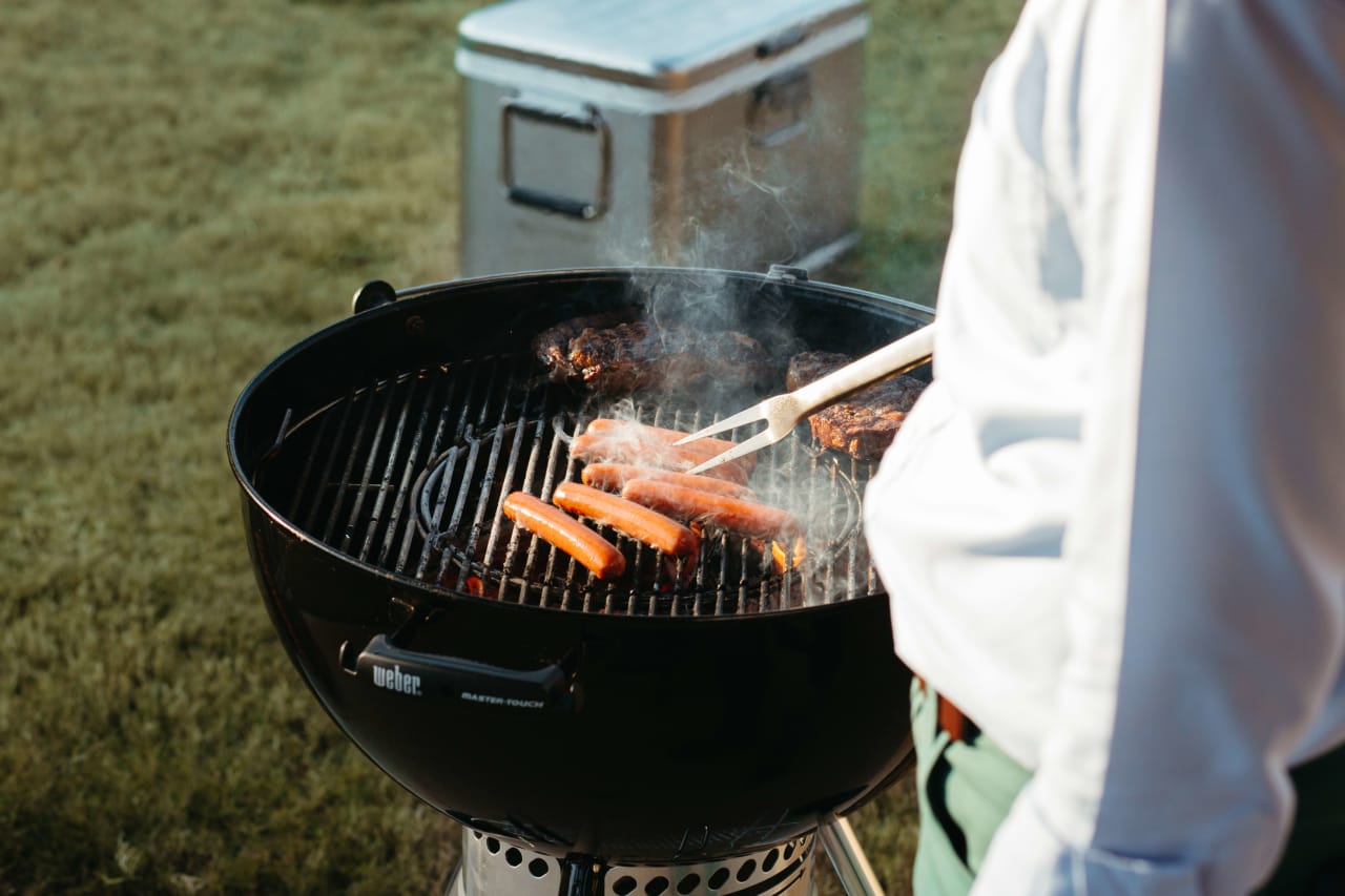 Barbeque Grill In Glenview Homes