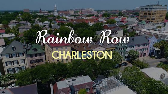 Historic Rainbow Row – Charleston, South Carolina