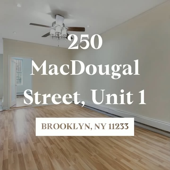 250 MacDougal Street, Unit 1