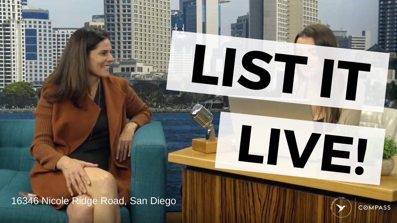 San Diego Real Estate: List It Live on Real Talk San Diego!