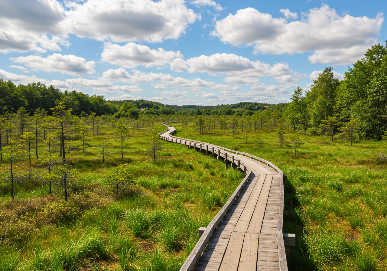 Nature Walk Through Huntley Meadows Park