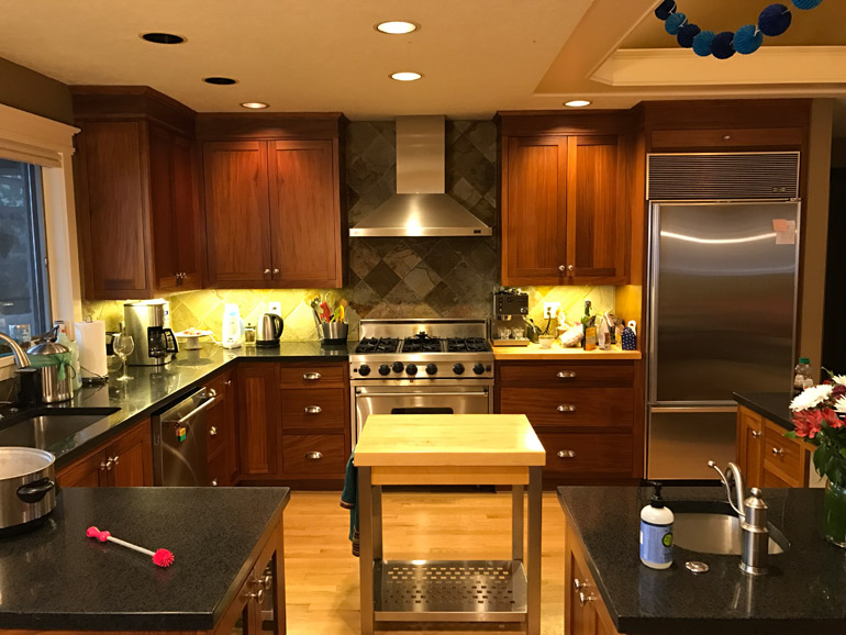 The kitchen before the renovation
