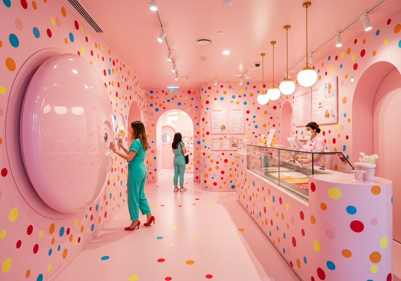 Satisfy your sweet tooth at the Museum of Ice Cream