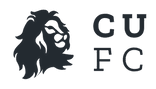 Logo featuring a lion's head and the text "CU FC."