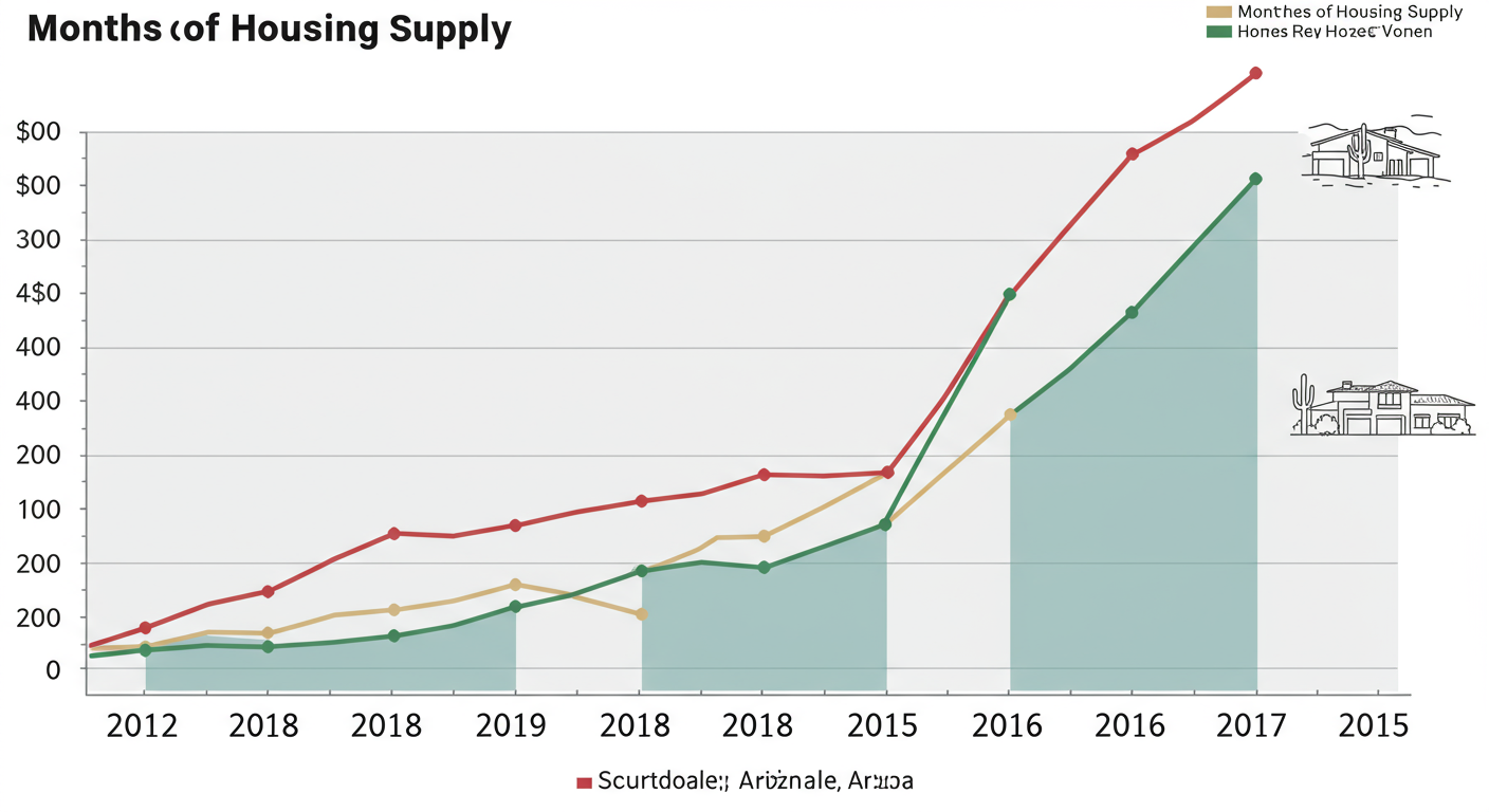 Months Supply $1 - $2 million Scottsdale January 2024