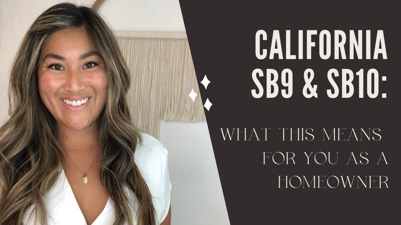 CA Senate Bill 9 and 10 Explained - Real Estate with Lauren Weber