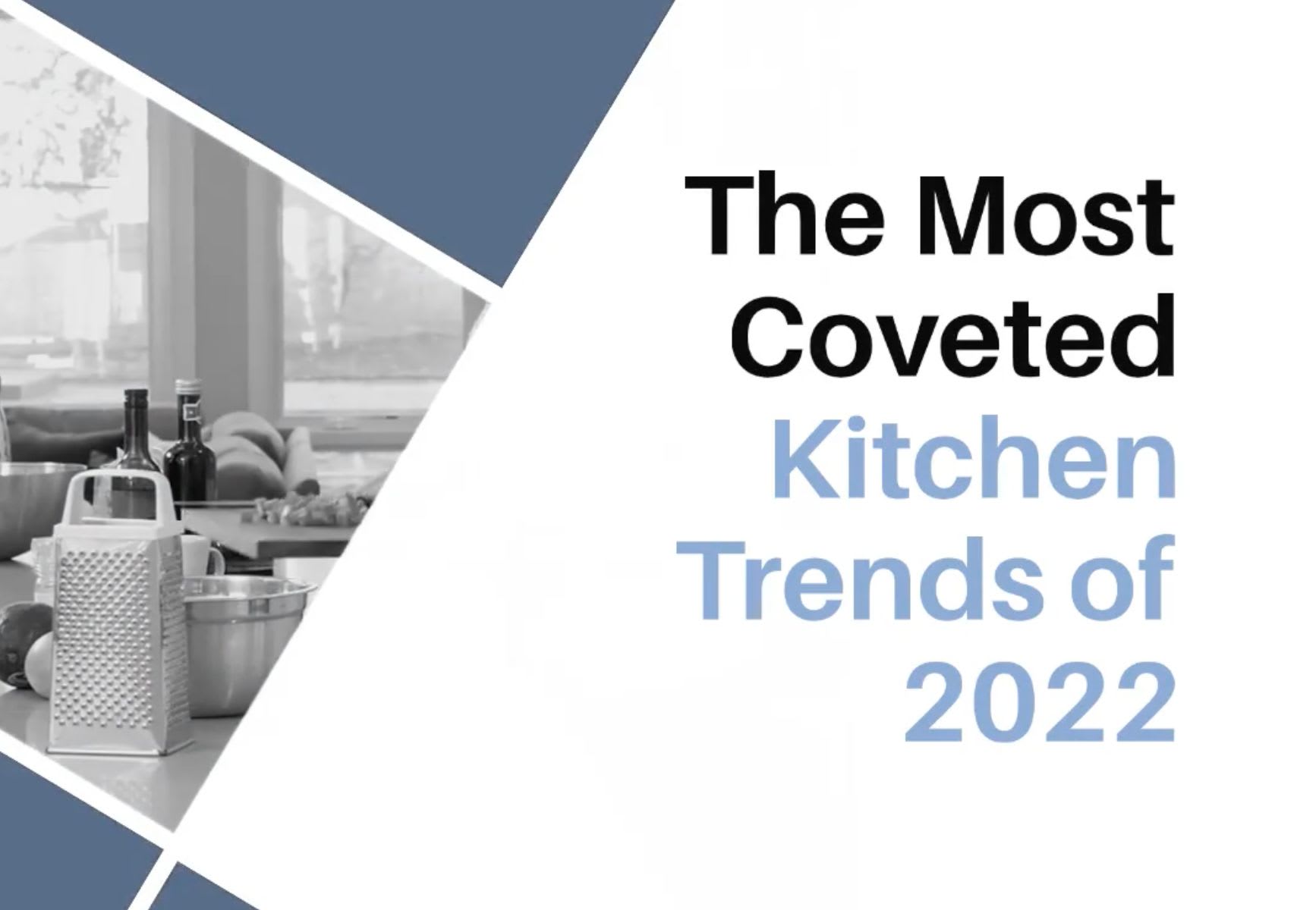 The most coveted Kitchen trends