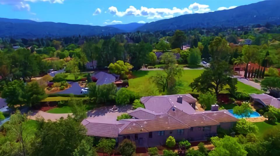 15297 Karl Avenue - Monte Sereno, CA by Douglas Thron drone real estate videos