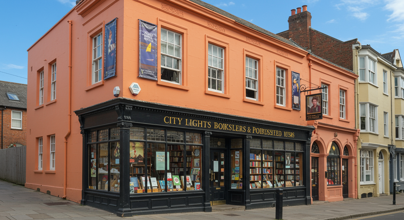 City Lights Bookstore: A Literary Oasis in North Beach, San Francisco.