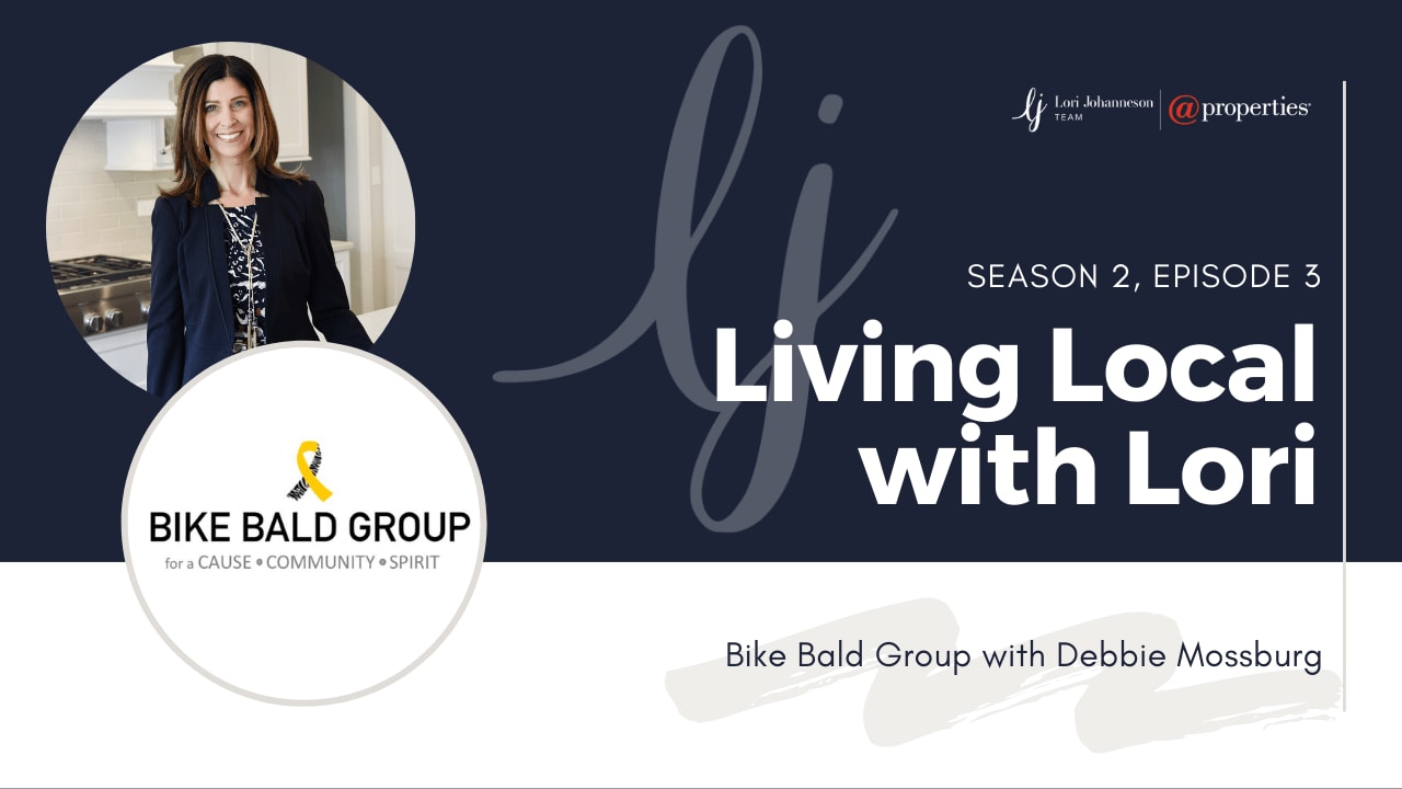 Living Local with Lori | Bike Bald Group with Debbie Mossburg