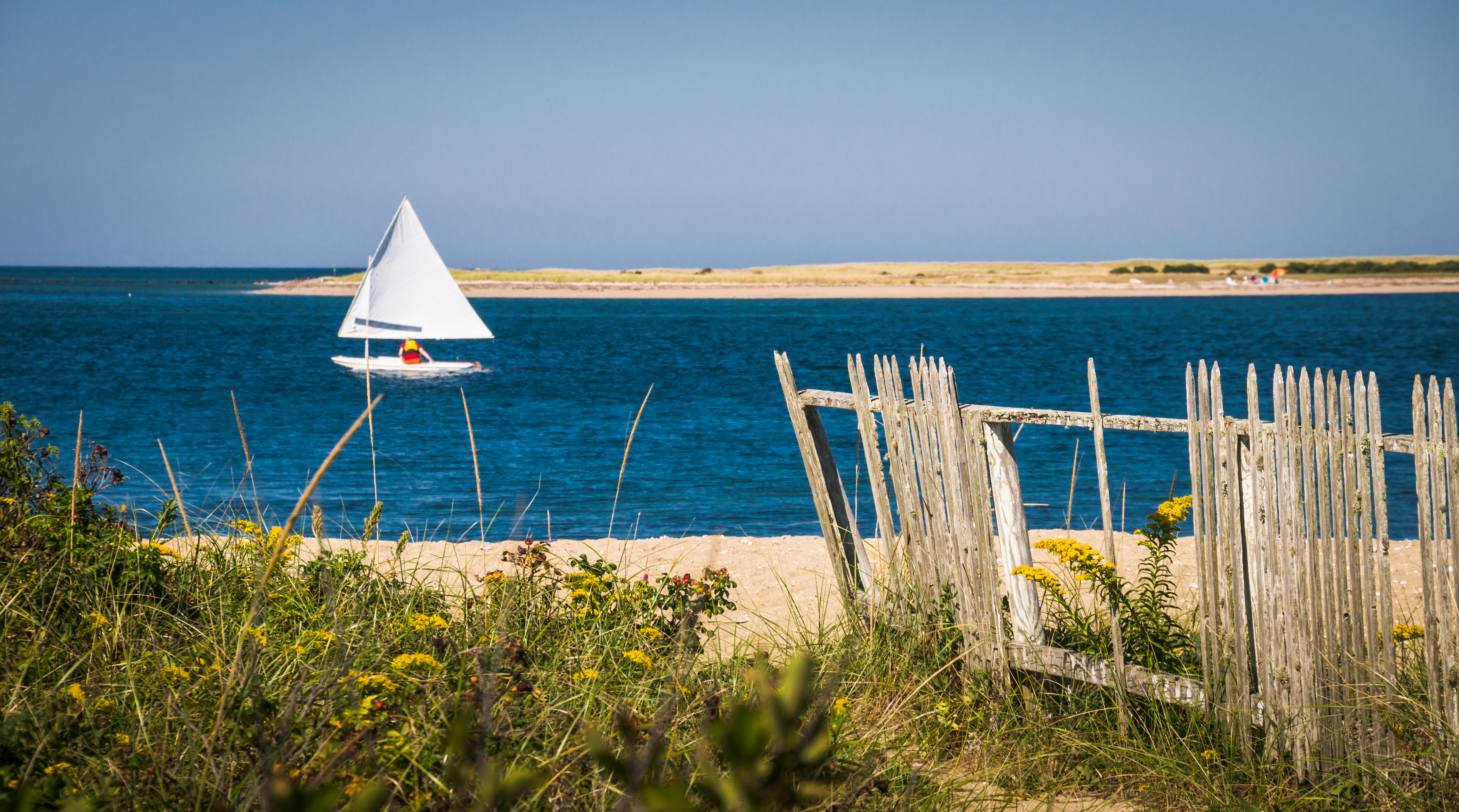 Nantucket Town with cobblestone streets and wharves