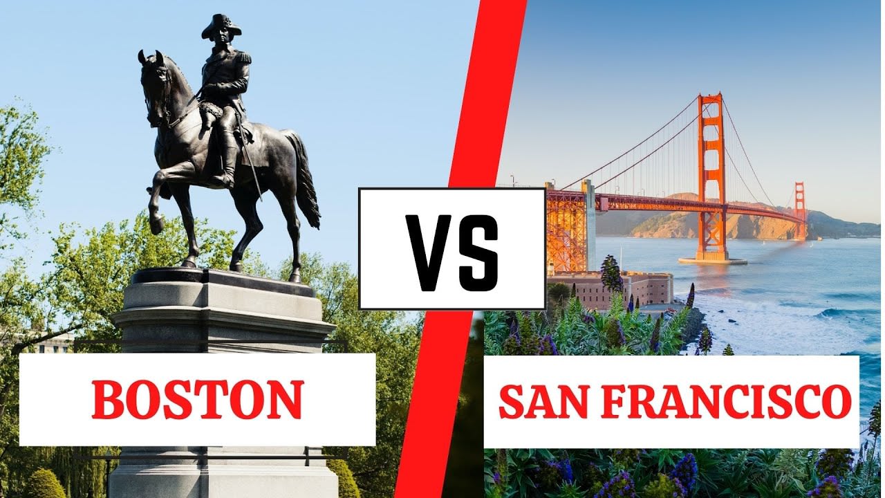 Living in BOSTON vs SAN FRANCISCO // Watch this before moving