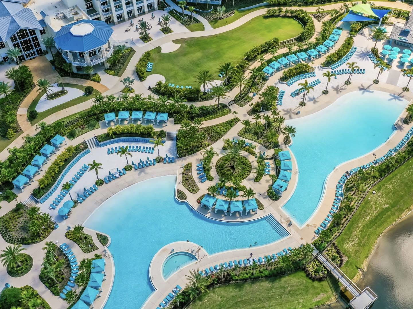 The pool at Margaritaville Resort Orlando