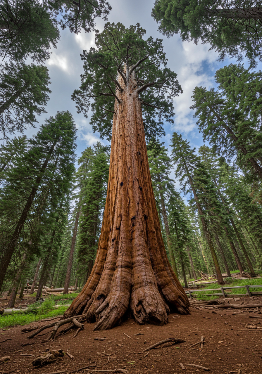 The General Grant tree in Kings Canyon National Park.
