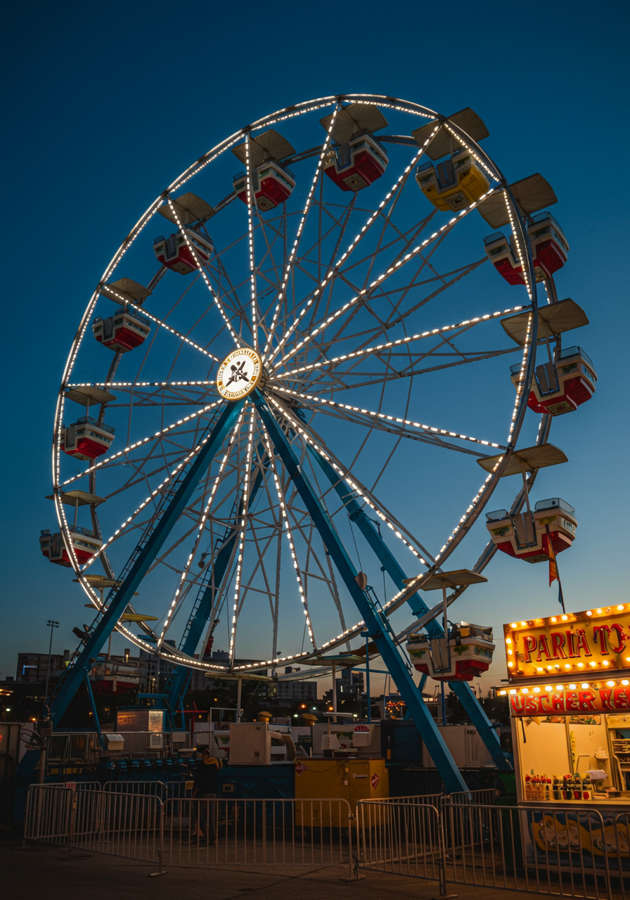 Ferris wheel at Balboa Fun Zone
