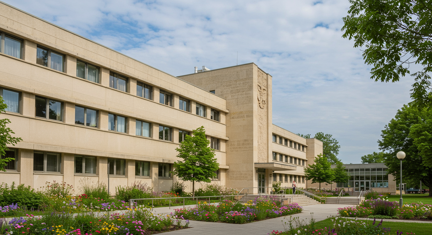 Multi-story building at the University of San Francisco