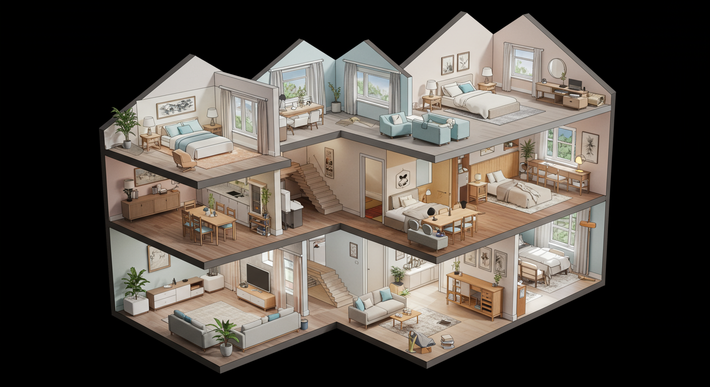 virtual 3D Matterport tour