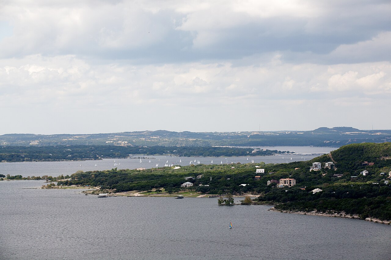 Lake Travis — water levels vary