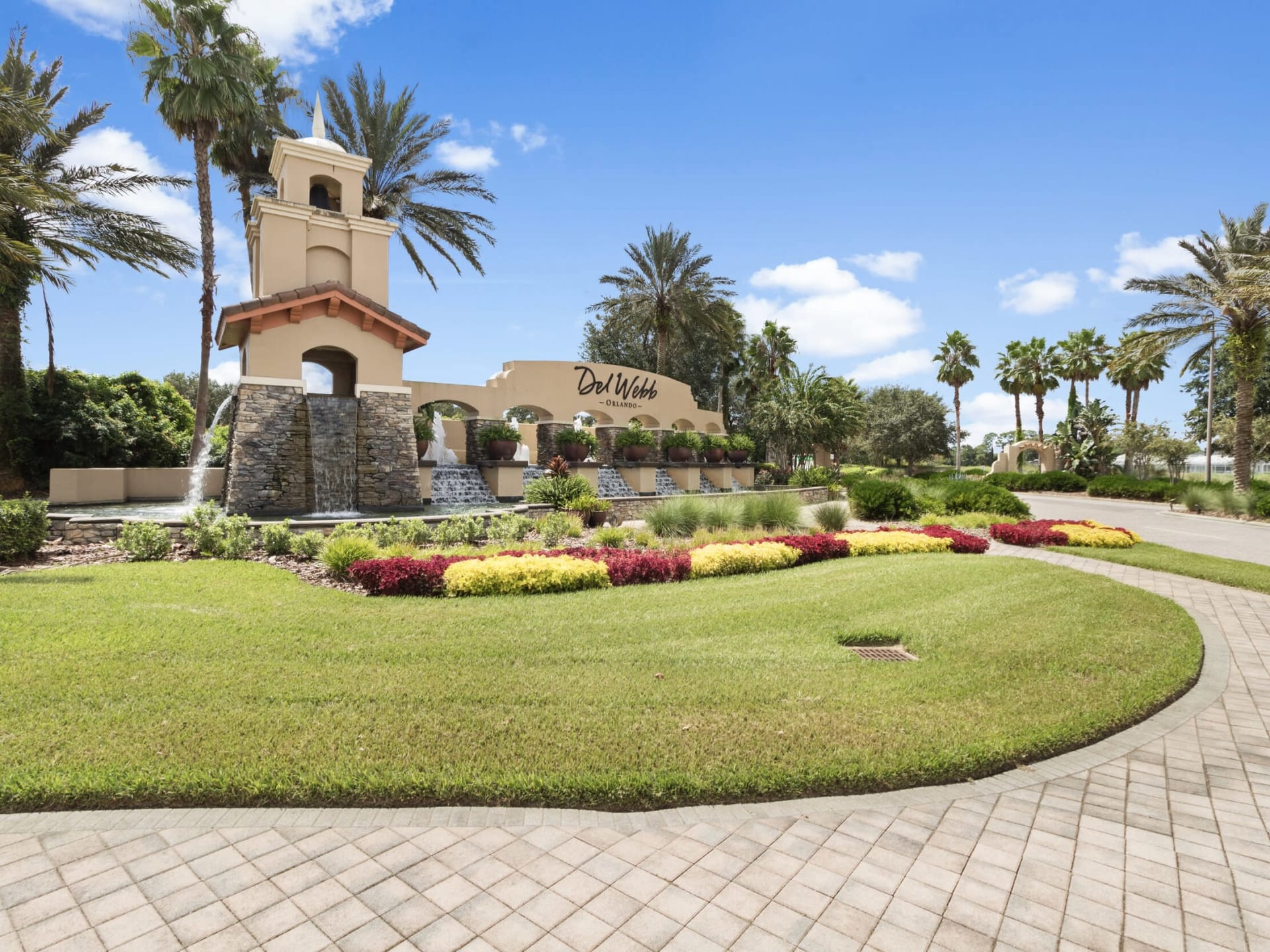 Entrance to Del Webb Orlando