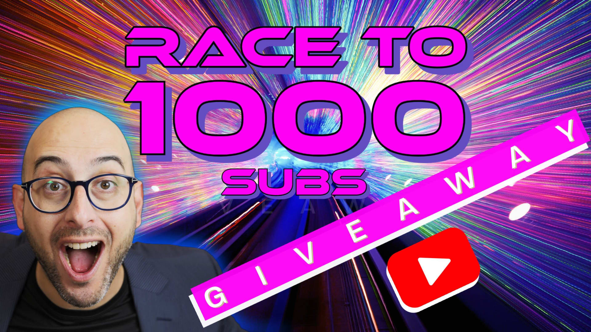 💥HUGE GIVEAWAY💥 1000 Subscribers: The Race Is On!