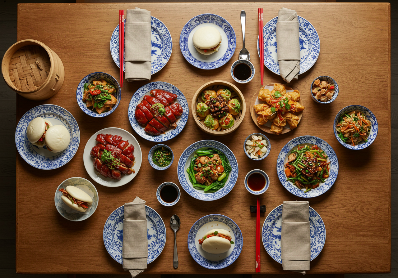 A Cantonese roast meat haven, featuring perfectly caramelized duck, crispy pork belly, and more. With bold flavors and a playful name, it&rsquo;s a must-visit for meat lovers.