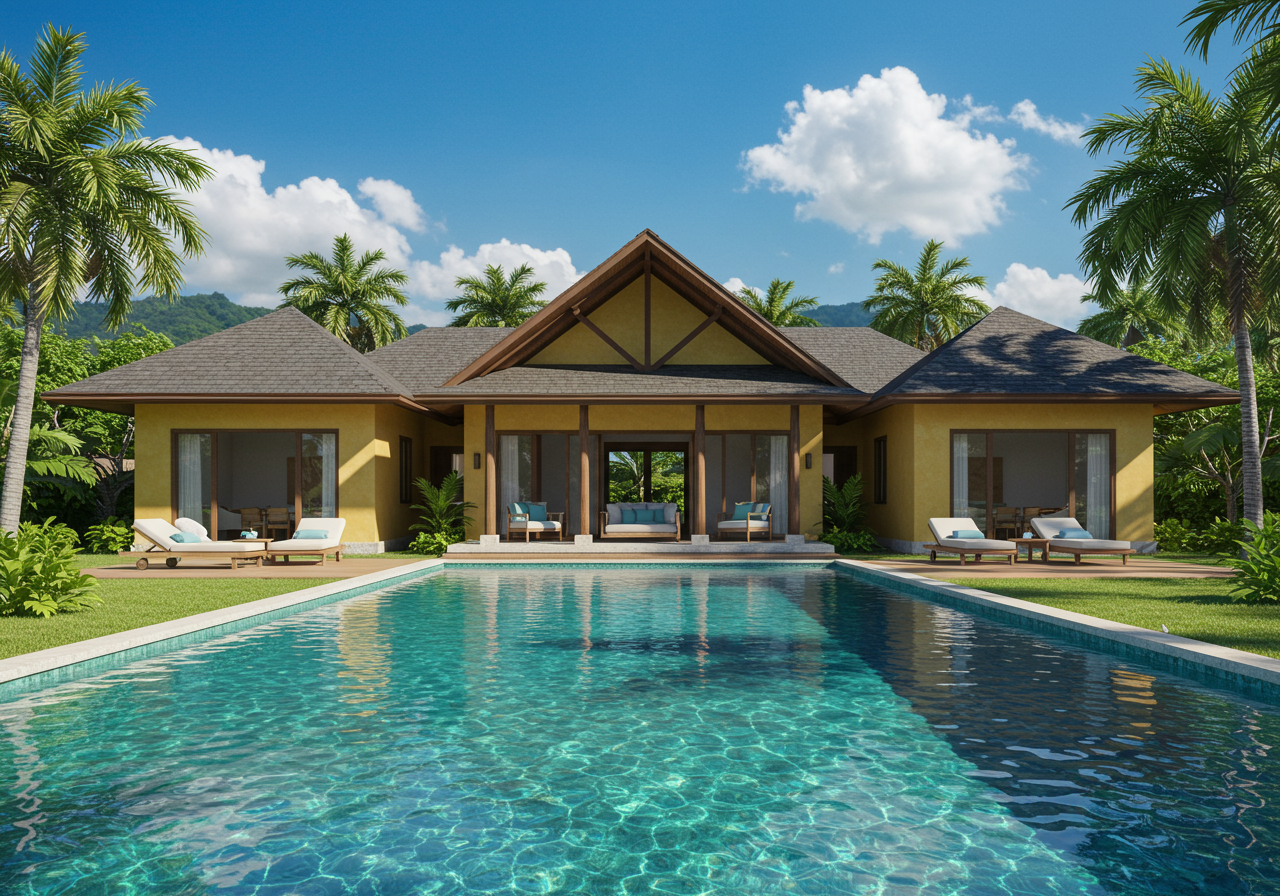 Balinese-style estate in Launiupoko maui