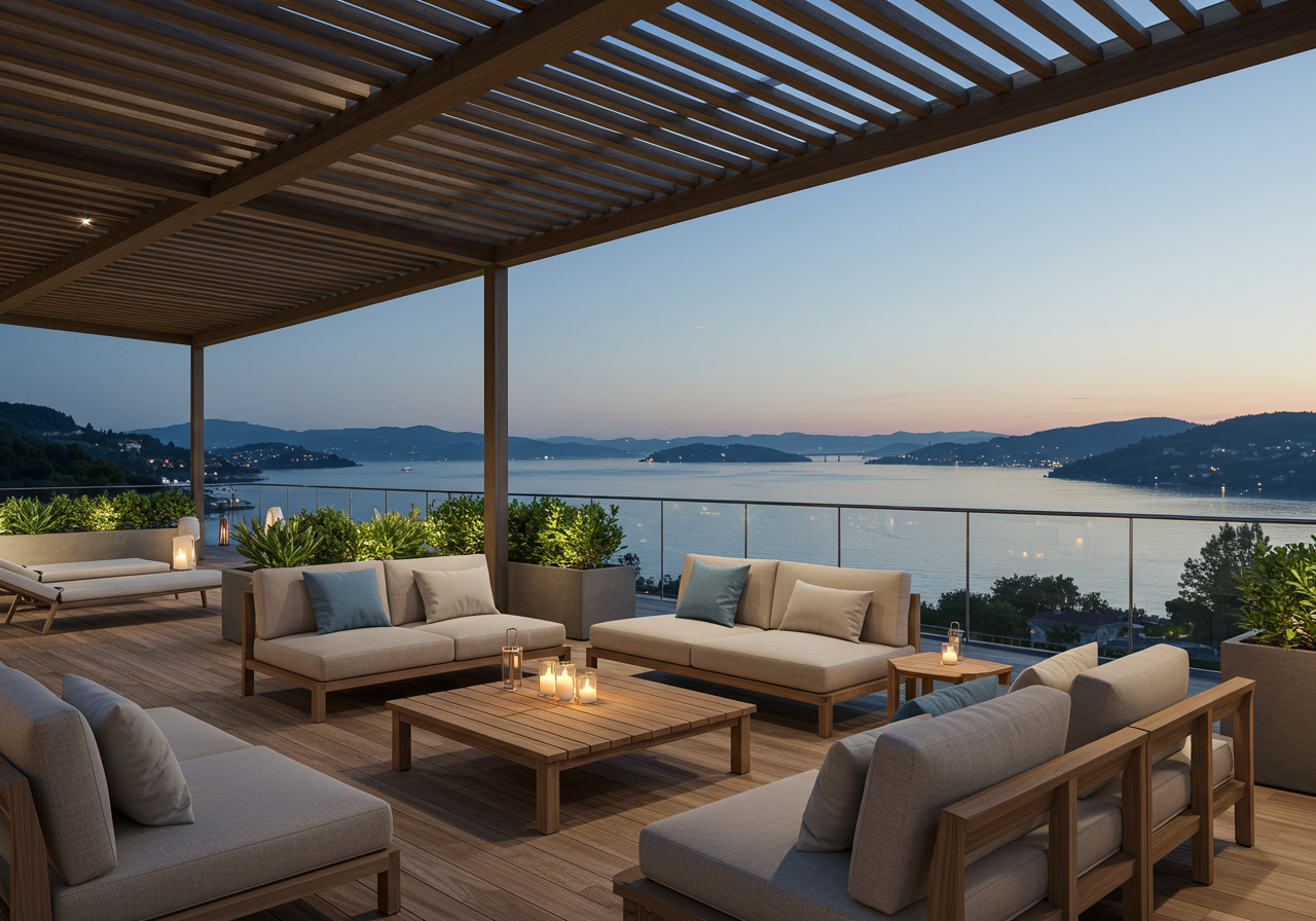 The house was designed for entertaining.