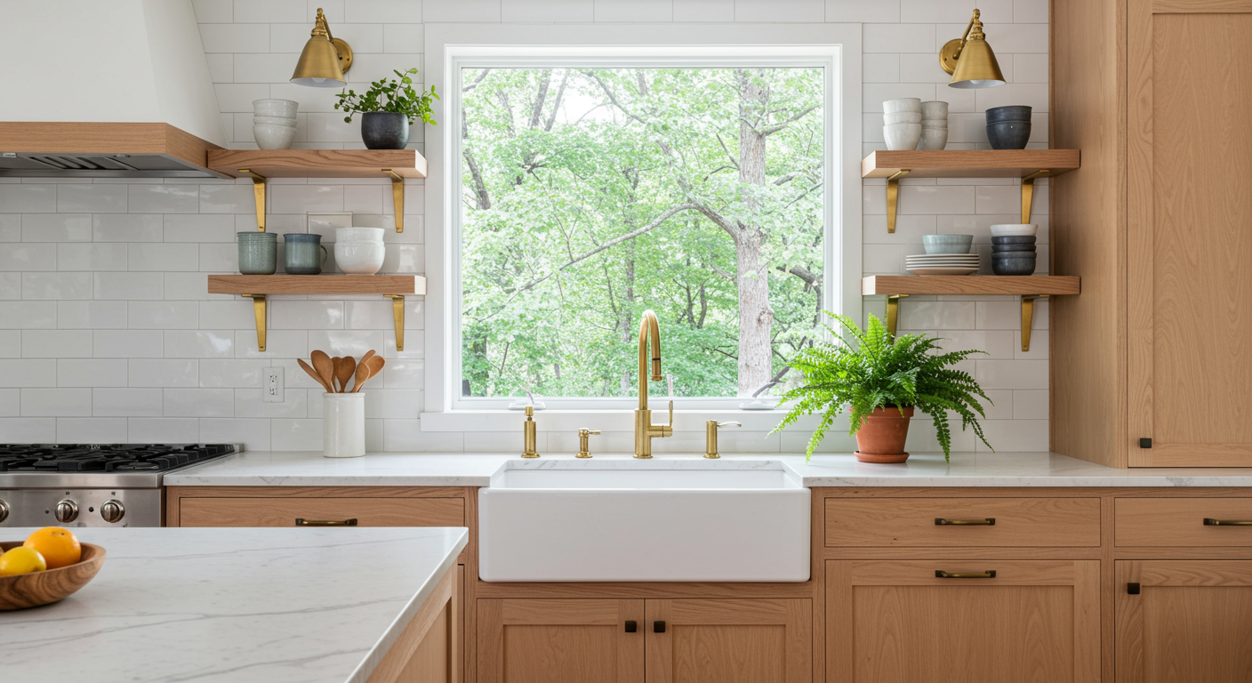 Modern Rustic Kitchen