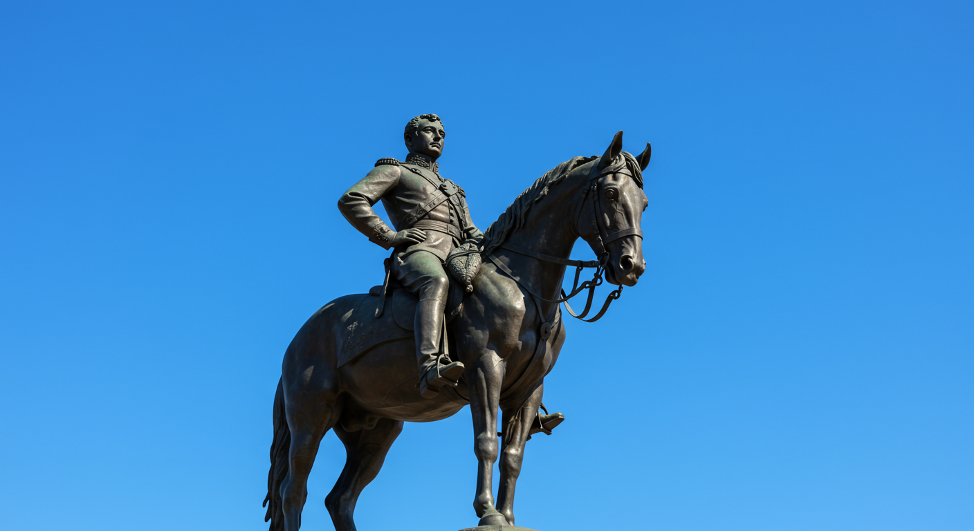 Robert E. Lee monument In Richmond, Virginia
